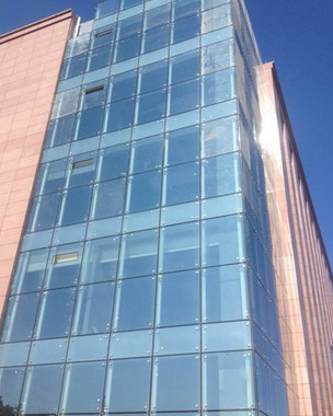 304不銹鋼玻璃爪幕墻案例